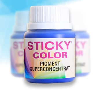 poza Sticky color pigmenti superconcentrati
